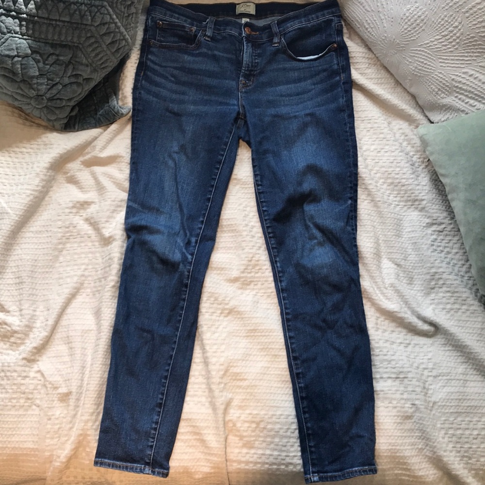 J Crew 8’ Toothpick Jeans